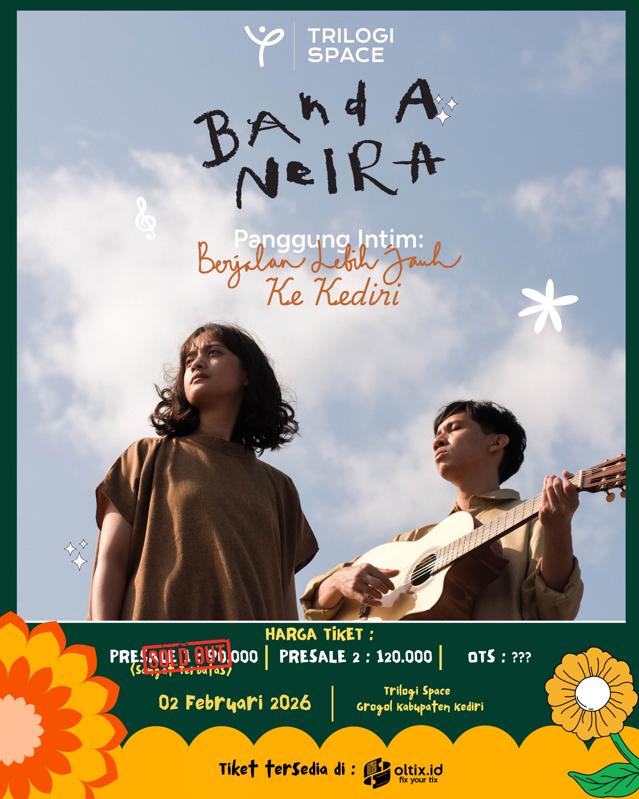 Banda Neira Berjalan Lebih Jauh Ke Kediri